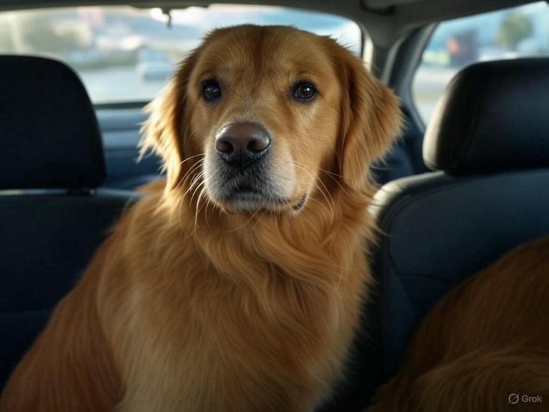 Dog in Car